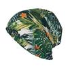 Hawaiian Style Printed Knitted Hat Casual Hanging Woolen Hat Chemotherapy Patient Headscarf Unisex Knitted Hat