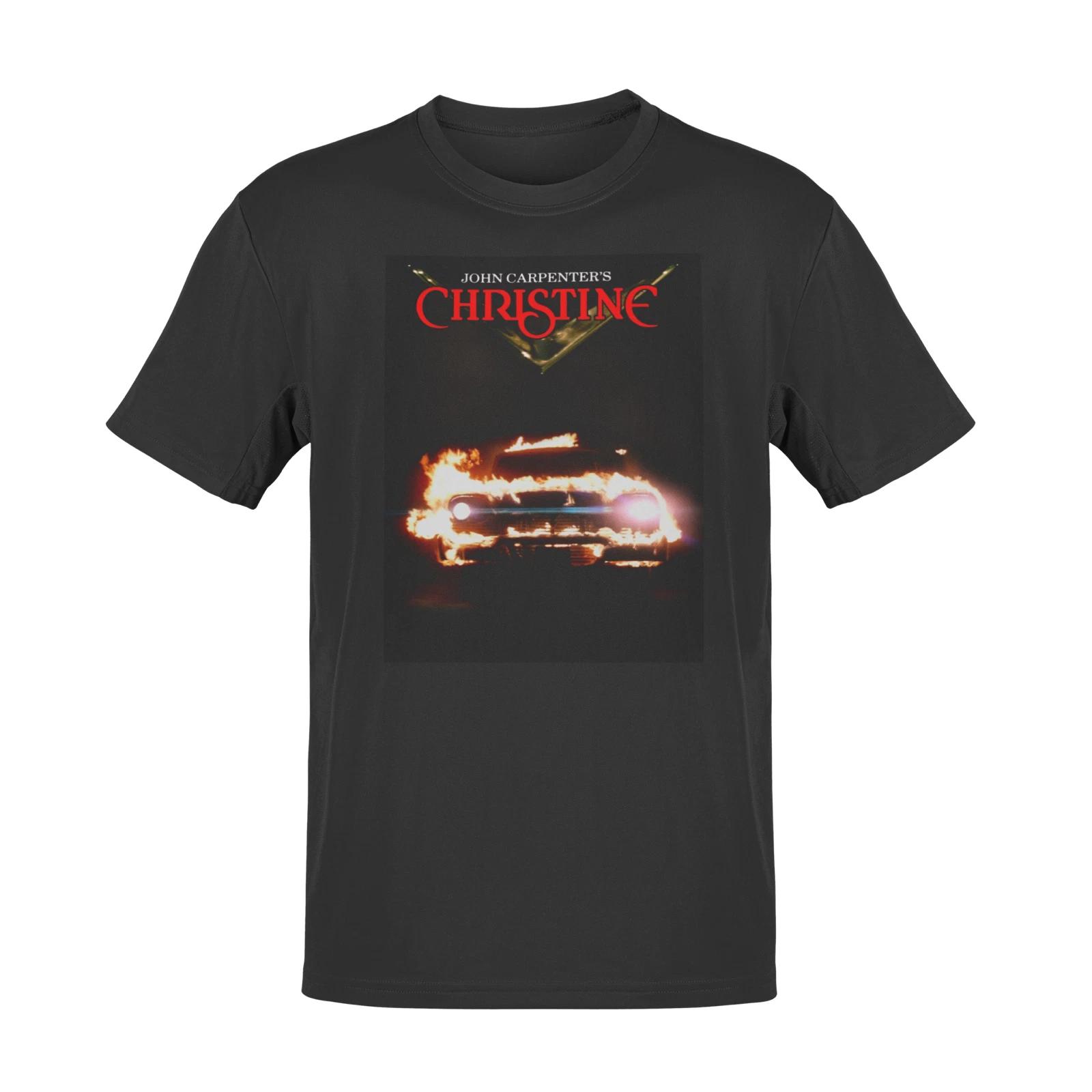 Christine Stephen king Christmas sci fi funny birthday movie film t shirt 3XL