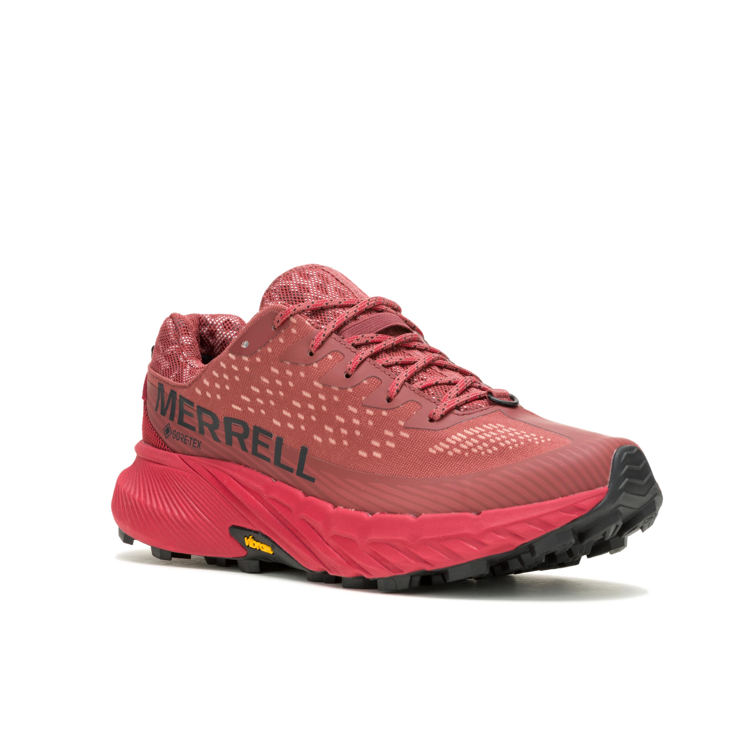 

Merrell Agility Peak 5 Trail Running Shoes for Red 2E GORE-TEX Men, Oxide, 25.0 cm,