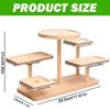 Wooden Cake Display Stand Versatile Storage Shelf For Home Party And Wedding Decoration