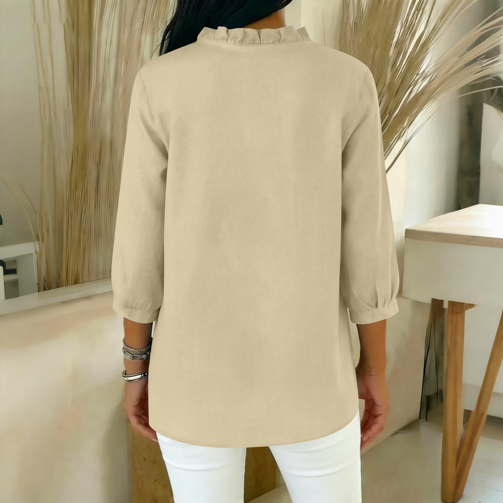 Women's 3/4 Sleeve Shirts Graphic Tees Shirts Casual Basic Tops Pullovers