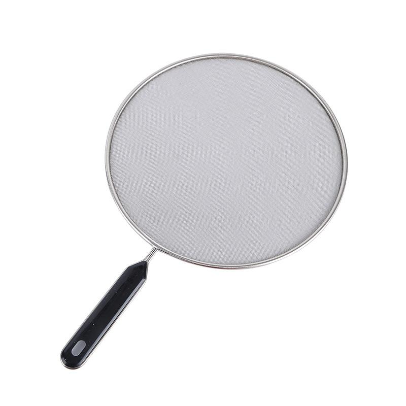 25/29/33cm Grease Splatter Screen for Frying Pan Stops 99% of Hot Oil Splash Splatter Guard for Cooking Iron Skillet Lid