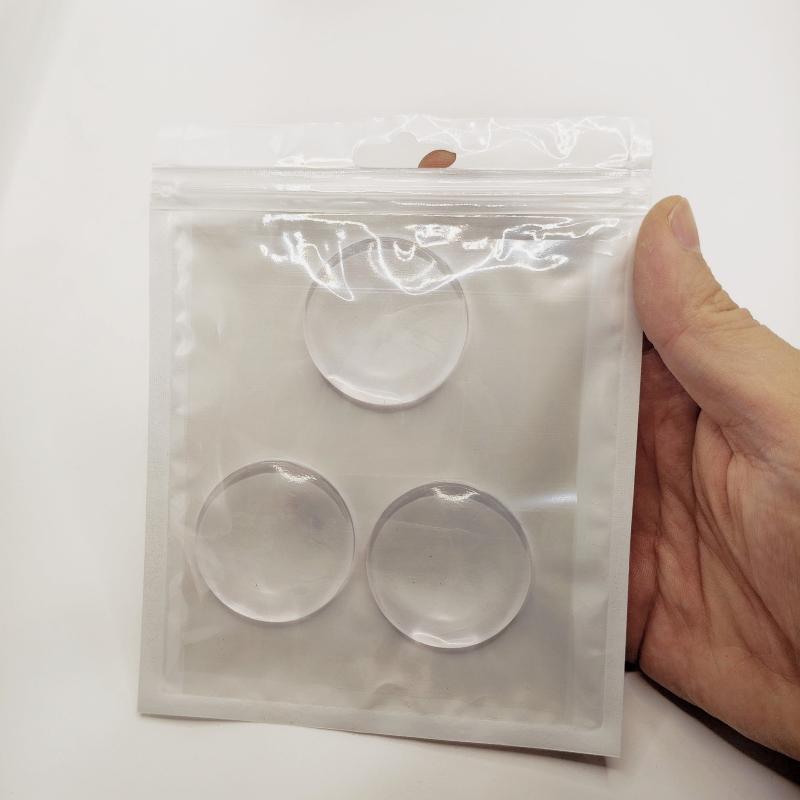 

3/6/8pcs Transparent Soft Silicone Door Stopper Bumper Self-Adhesive Wall Protector Furniture Muffler Anti-Crack