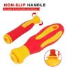 10Pcs Interchangeable Blade VDE Insulated Screwdriver Set with Case Magnetic 500V Home and Professional Use Electricians Tools