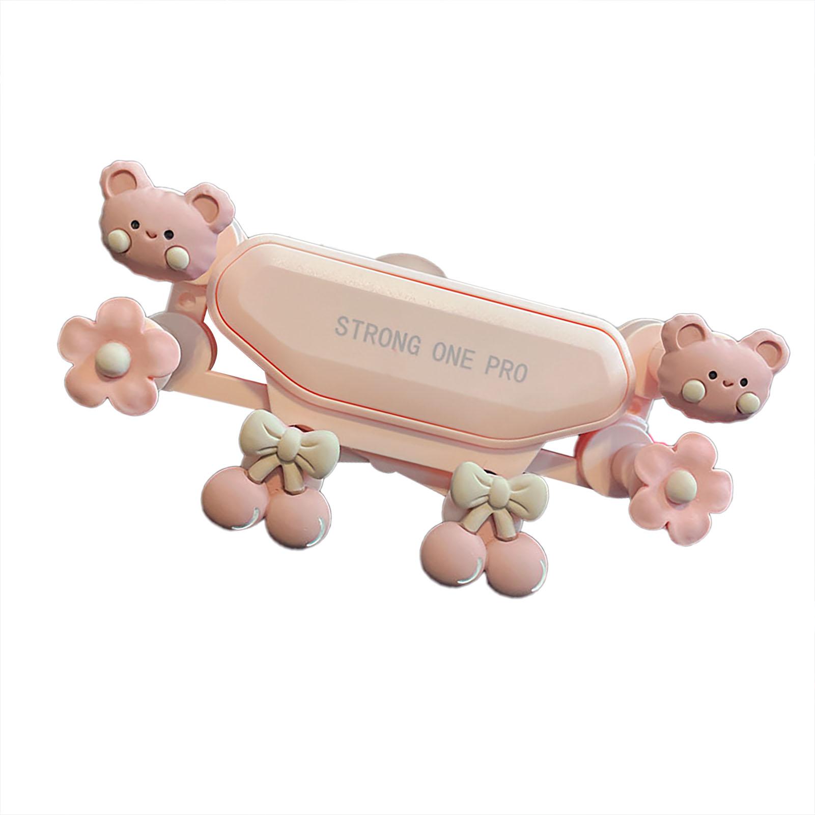 

Cute Phone Mount Shockproof Low Noise Flexible Comfortable Touch Universal Navigation Phone Holder Fit for IOS 4 to 7in