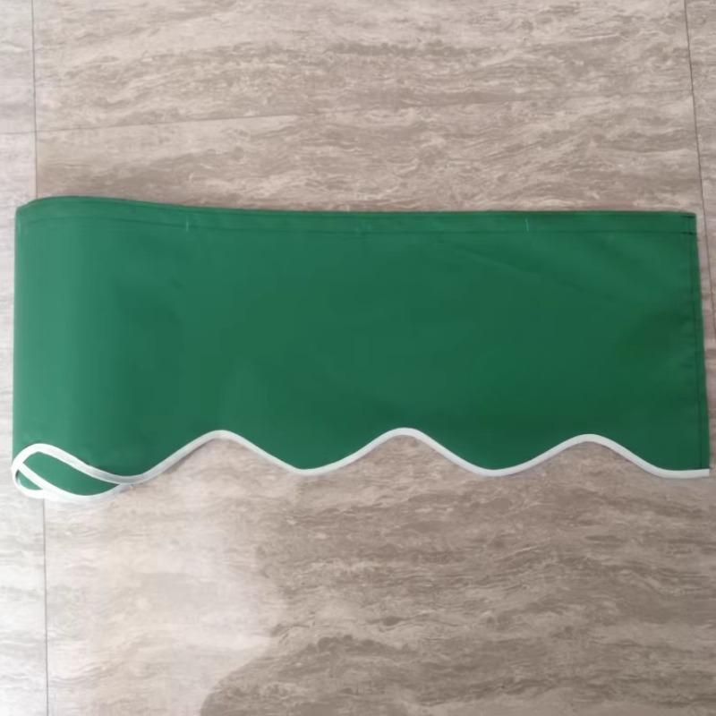 Retractable Awning Patio Replacement Fabric Window Valance Manual Exterior Sun Shade Deck Window Cover Sunshade Canopy Curtain