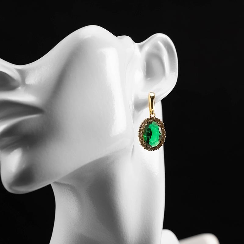 Schmuckset Halskette Ohrring Ring dreiteiliges Set hochwertiger Damenschmuck Mode Pulloverkette