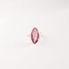 Rosa Turmalin Ädelsten 925 Sterling Silver Smycken Handgjorda Trendiga Ring RR-23-6