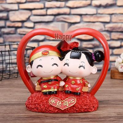 Sailing Love Couple Doll Set: Wedding Gift Figurines - Resin Crafts for Home Celebration Ornaments