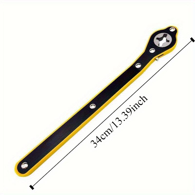 Car Scissor Jack Wrench Jack Labor-saving Ratchet Handle Tire Wheel Repair Tool