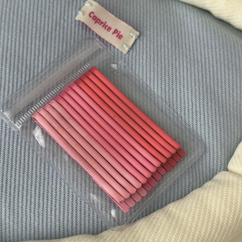 Pink Series Cute Bow Hair Clip for Girls - Small Duckbill Clip for Bangs