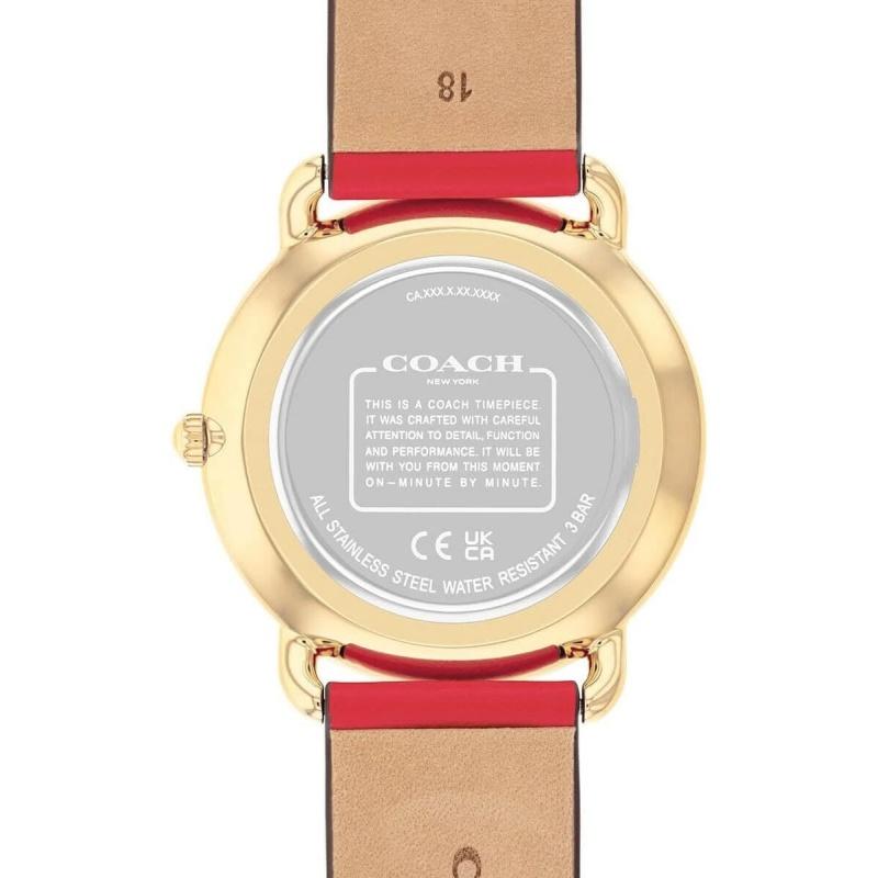 Coach Elliot Lunar New Year Quartz Red Dial Women's Watch