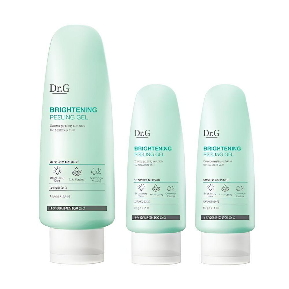 Dr.G Brightening Peeling Gel Special Set Gentle Exfoliating Dead Skin Remover 120g + 60g x 2