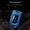 Carbon Fiber Key Case for Honda CRV, Civic, Accord, Avancier - Protective Cover for Tenth Generation Models
