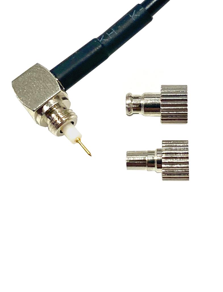 Pigtail CRC9-TS9 / SMA Socket RG174 15cm