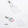 Sublimation Blank LED Acrylic Keychains Hot Transfer Printing Keychain Personalized Pendant Hanging Decoration Durable