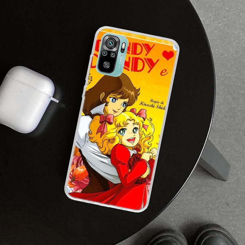 Candy 90s Anime Phone Case Cover for Xiaomi Redmi Note 15 14 13 12 11 Pro Plus 14S 12S 11S 11T 11E 10S 10 Customized Fundas Redm
