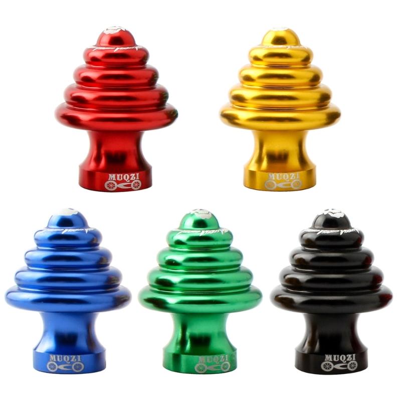 Bicycle Rear Wheel Hub Nut Lock Screw Aluminum Alloys Road Bicycle Hub Screw Bicycle Wheel Hub Axles Nut Replacement