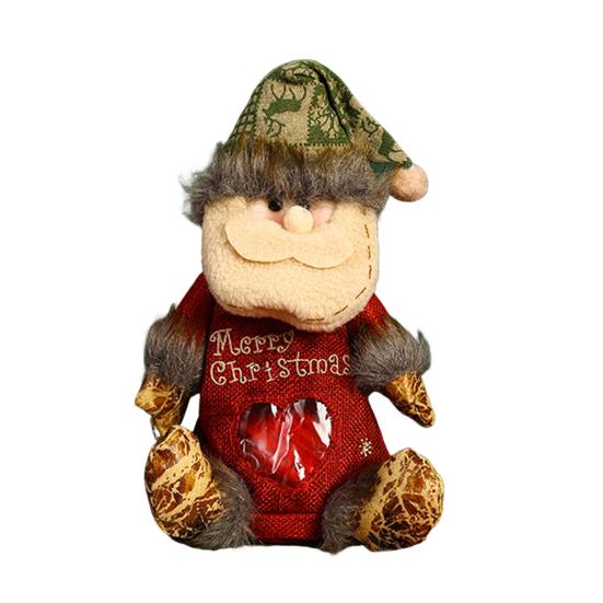 Christmas Candy Bag Reusable Christmas Treat Bag for Goodies Fruits Holiday Gift Storage Bags