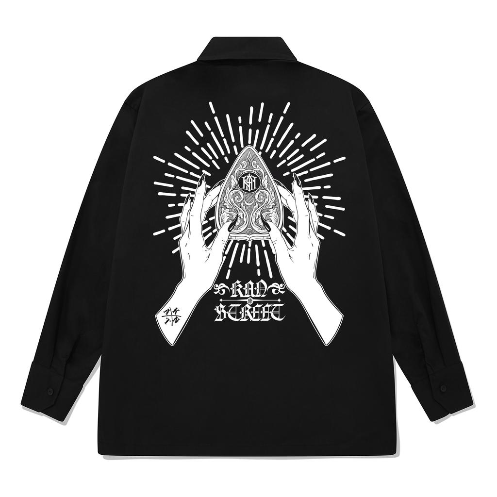KAN6312 Kylb0137 Dejabod Long Sleeve Shirt Black