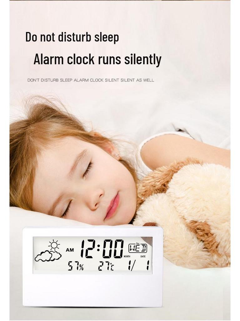 High-Precision Indoor Thermometer & Hygrometer - Wall-Mounted Electronic Temperature and Humidity Meter