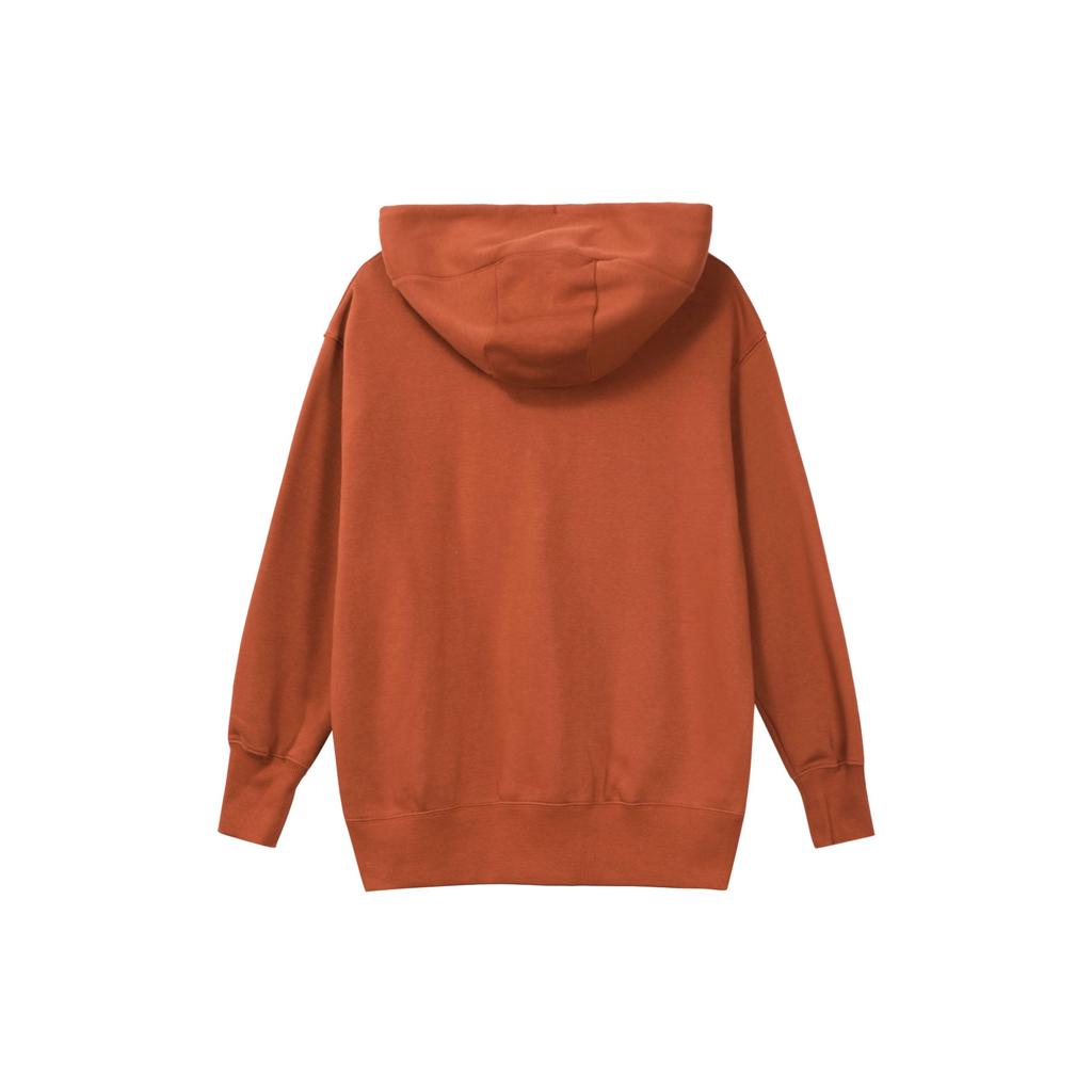 Nike Solid Color Hooded Casual Loose Fleece Sweatshirt Women Tops Burgundy DQ5861-832