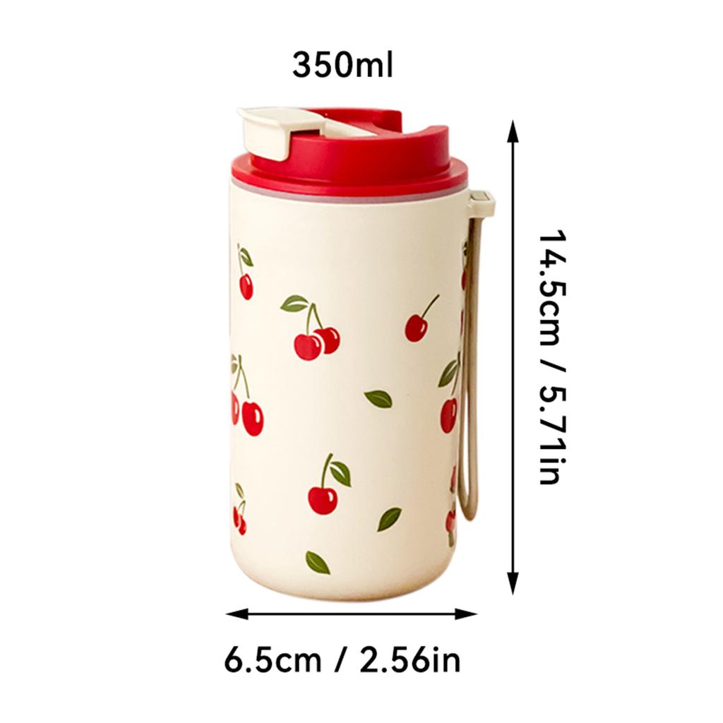 Portable Plastic Coffee Cup Mug With Lid Heat-Resistant Sealed Water Cup Portable Drinking Cup For Students Adult