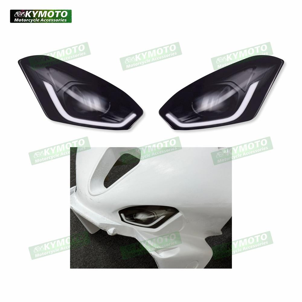 For S1000RR M1000RR S1000 RR 2018-2023 Motorcycle Headlight Sticker Headlight Protective Film Decal BMW M1000RR S1000RR