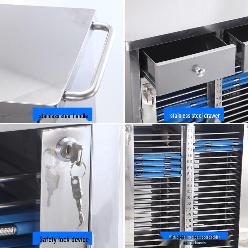 Aokewen Medical Record Storage Cart