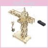 Diy Wooden Remote Control Crane Material Kit Children's Steam Education Handmade Small Production Crane Customizable Wood Material Pack
