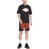 Jordan Reflective Logo Color-Block Casual Shorts Men Bottoms Black DM1830-641