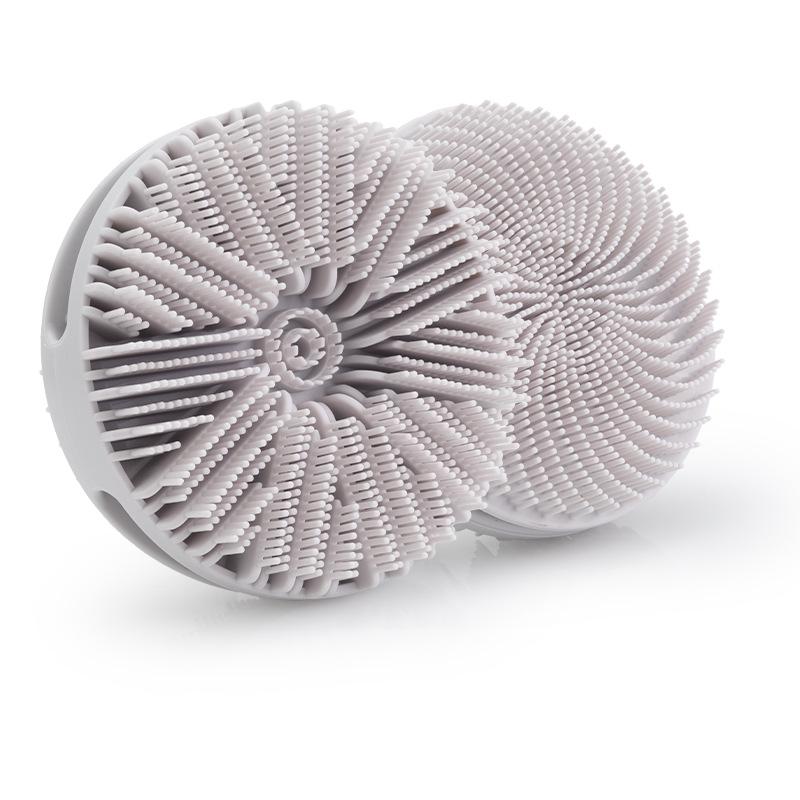 Double-Sided Silicone Bath & Massage Brush for Babies