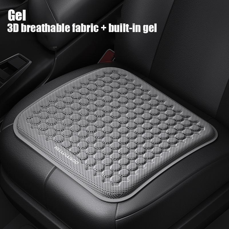 

1шт гелевая подушка для сиденья автомобиля летняя дышащая сотовая конструкция цельный охлаждающий коврик для автомобиля домашнего офисного кресла универсальный