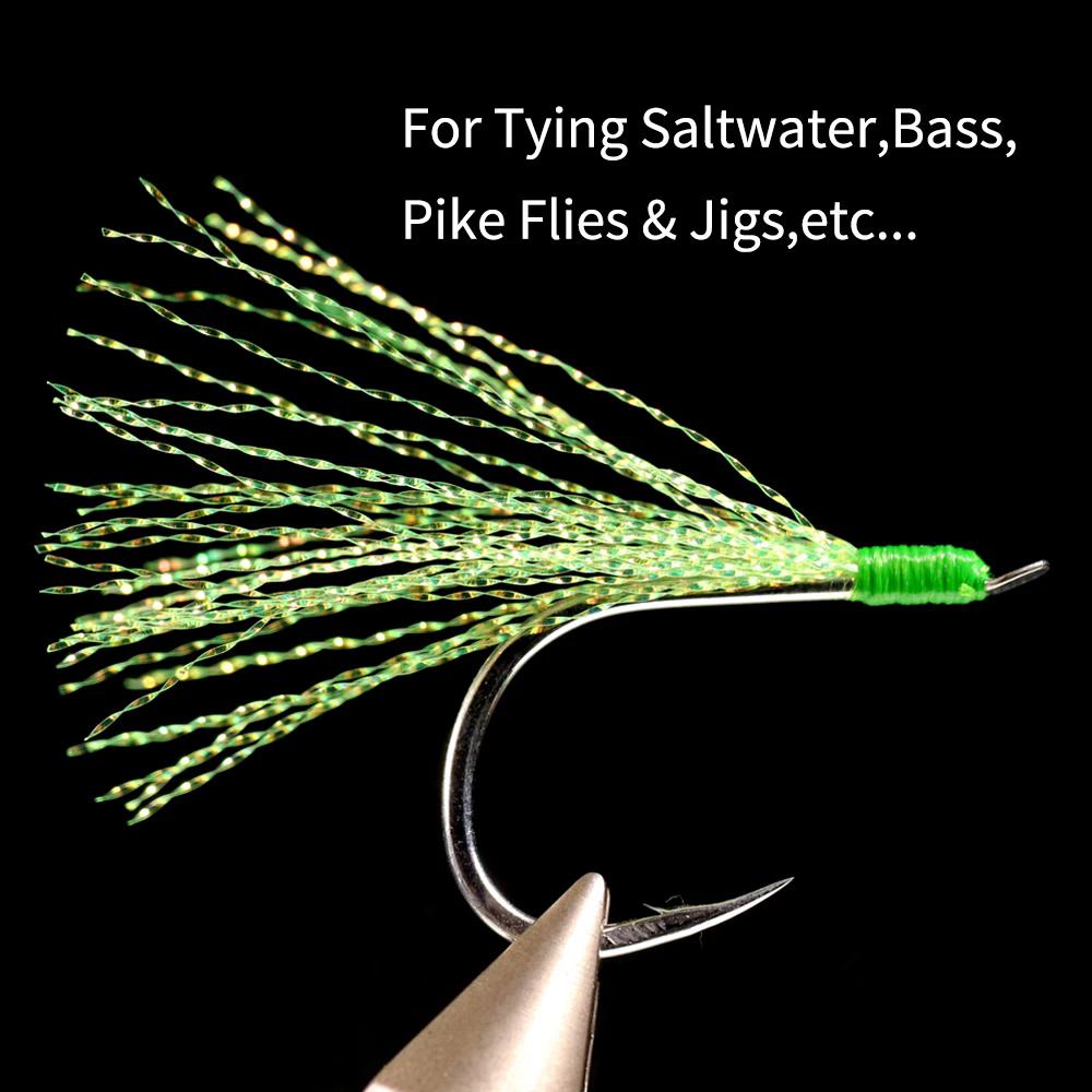 100m/spool 140D GSP Thread Strong Polyethylene Line Saltwater Fishing Bass Pike Flies Jigs Lure Tying Material 6 Colors