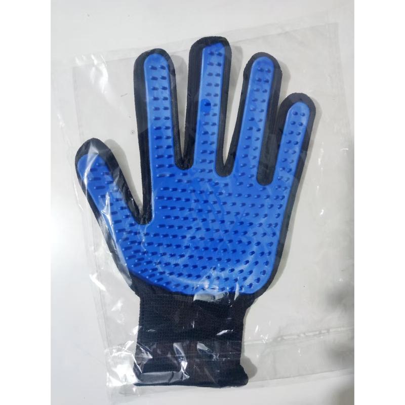 Silicone Pet Grooming Gloves Animal Hair Comb Massage Bath Cleaner Pet Supplies Suitable for Cats Dogs and Animals with Shedding Fur Pets Mittens