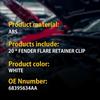 20pc Full Fender Flare Hardware Clip Mounting Kit For 2018-20 Jeep Wrangler JL A