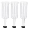 3Pcs Homebrew Air Lock with Sealing Ring for Beer Wine Fermentation Brewing Accessory