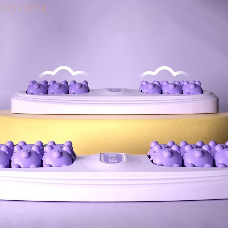 Tri-Color Foot Massager Roller with Multi-Point Massage Function and Magnetic Beads