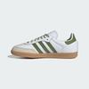 JS1352 Adidas Originals Samba OG Foot Wear White Tech Olive Gum (Men's)