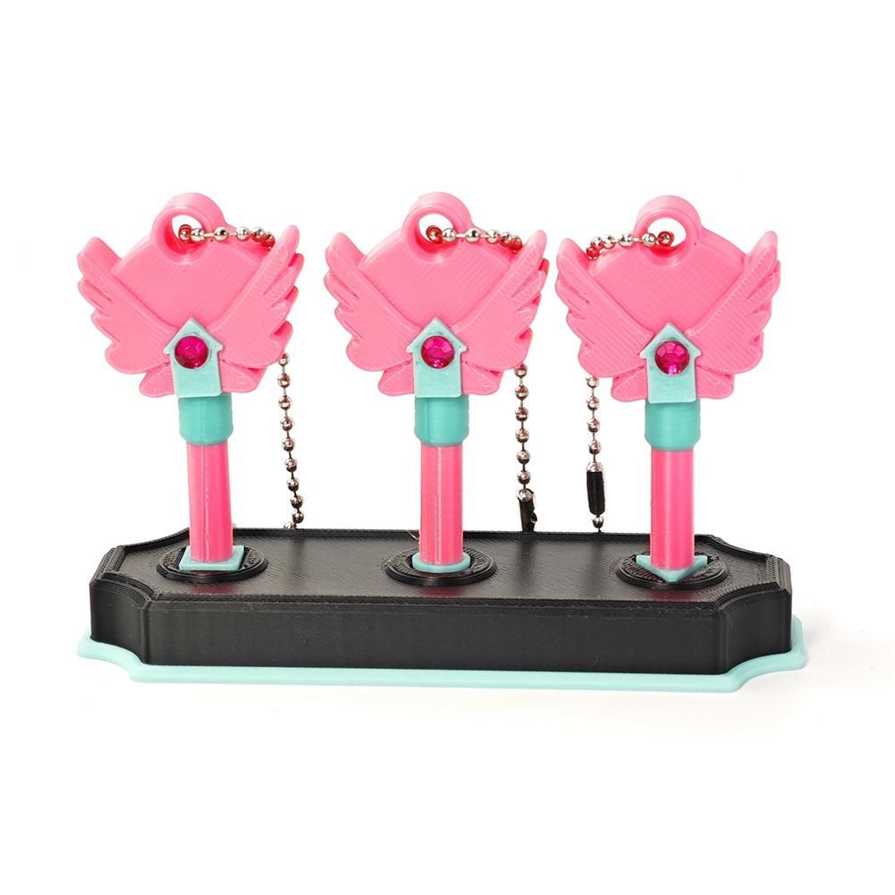 Season 3 Korean Traditional Game Squid Necklace 3D Printed Cosplay Necklace Squid Keychain for TV Fans Family Parties Gifts