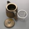 Mino Ware Pot Fukufuku Ibushi Black Made in Japan 500-02