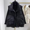 European-Style Women's Thickened Down Cotton Sleeveless Vest - Fashionable Loose Waistcoat for Autumn/Winter