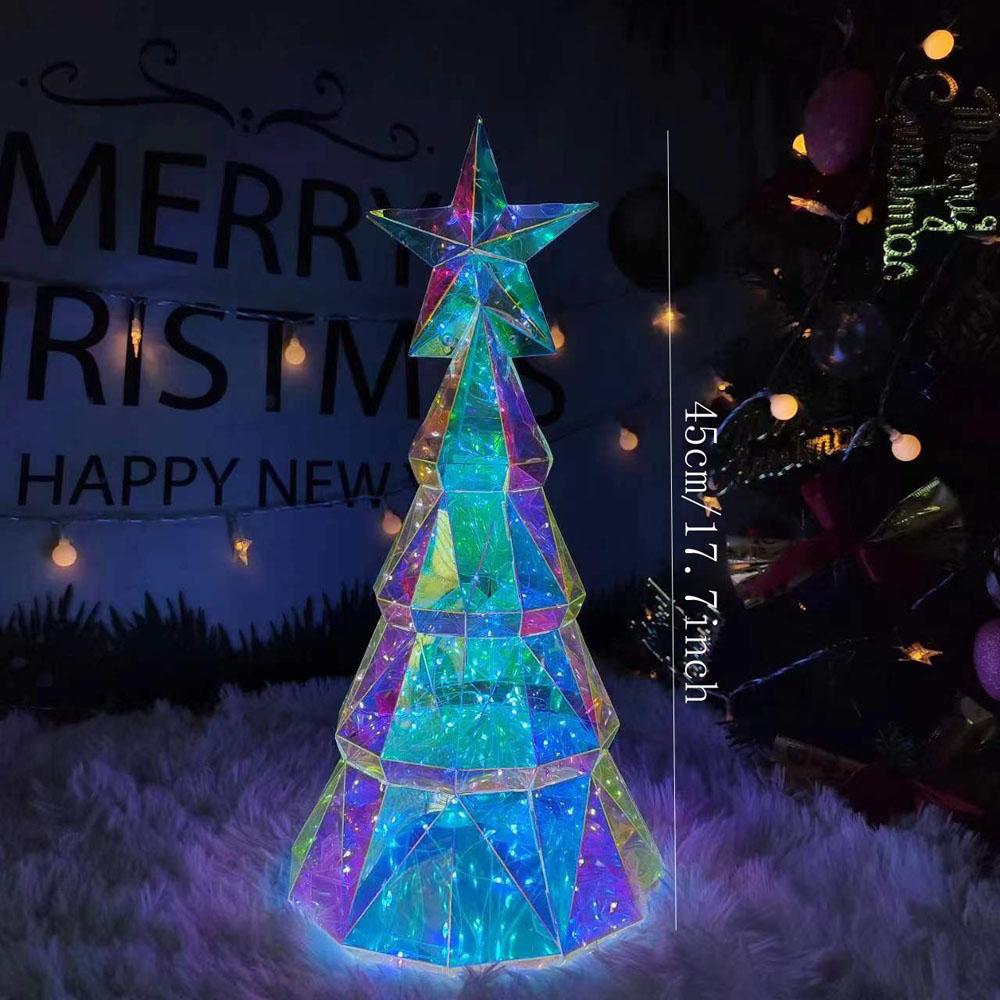 Luminous Deer Ornaments New Suitable Gift for Girlfriends Christmas Tree Gift Box Decorations Birthday Souvenirs