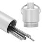 Stainless Steel Spiral Ear Wax Cleaner Set Portable Ear Pick Spoon Earwax Removal Tool Kit