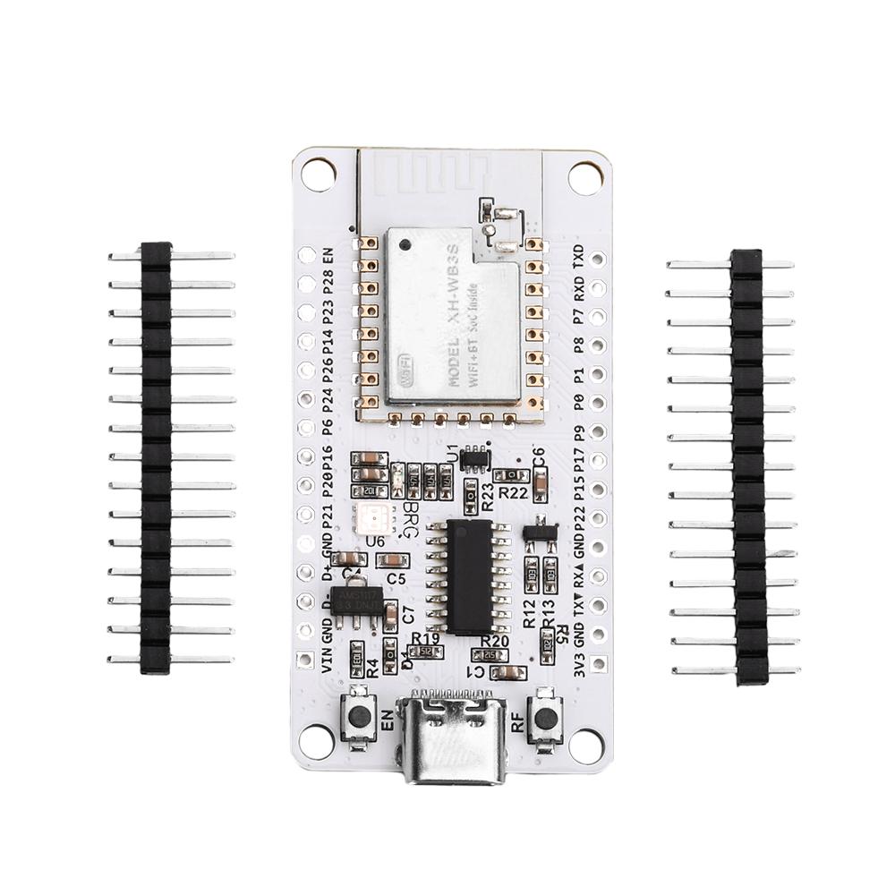 NiceMCU-WB3S Development Board Wifi Bluetooth Module Ch340 Onboard Wb3S Module Built-in BK7238 Chip