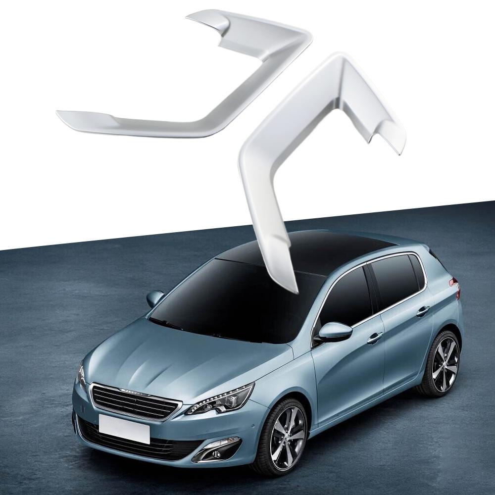 For Peugeot 308s 2014 - 2018 Car Inner Door Handle Cover Door Bowl Frame Trim Sticker Interior Decoration Accessories