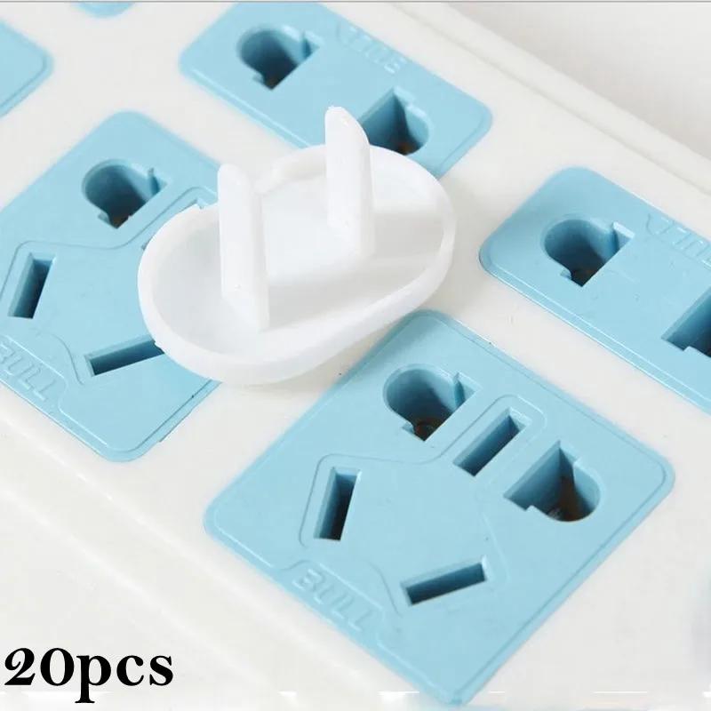 

20Pcs Power Socket Electrical Outlet Plug Baby Kids Child Safety Guard Protection Anti Electric Shock Plugs Protector Cover A+