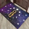 Mystical Goddess Moon Phases Rug - Celestial Art, Boho Chic Living Room Decor Anti slip carpet can be machine washed