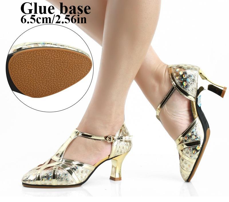 Zapatos de Baile Cuadrado Cotillón para Adultos con Tacón Alto y Suela Suave para Mujer Sandalias de Verano
