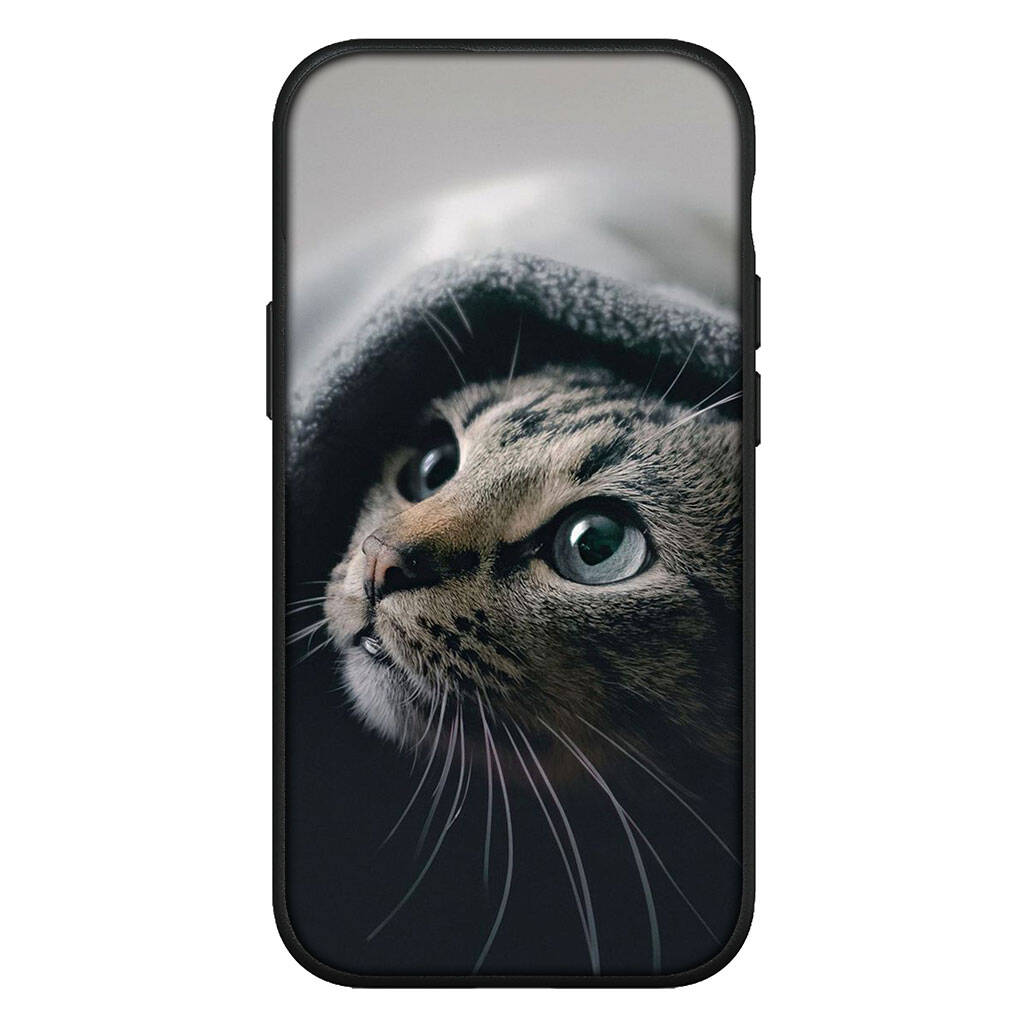 For Motorola Moto Edge 70 60 50 G54 G86 Samsung Galaxy S25 iPhone 17 16 15 Xiaomi Redmi Note 14 13 Pro Max Phone Case Cartoon Cat Meow Lovely Cover